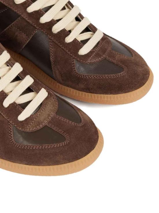 25FW 마르지엘라 카프스킨 레플리카 스니커즈 S58WS0109P1895T2153 Brown - MAISON MARGIELA