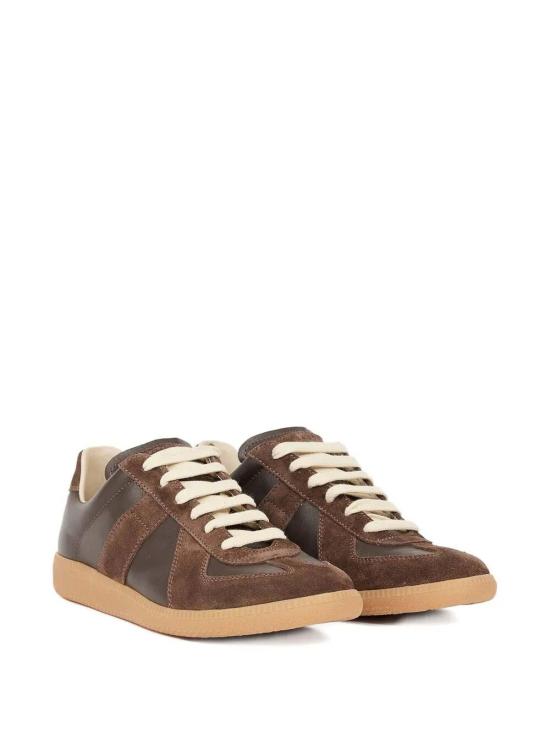 25FW 마르지엘라 카프스킨 레플리카 스니커즈 S58WS0109P1895T2153 Brown - MAISON MARGIELA