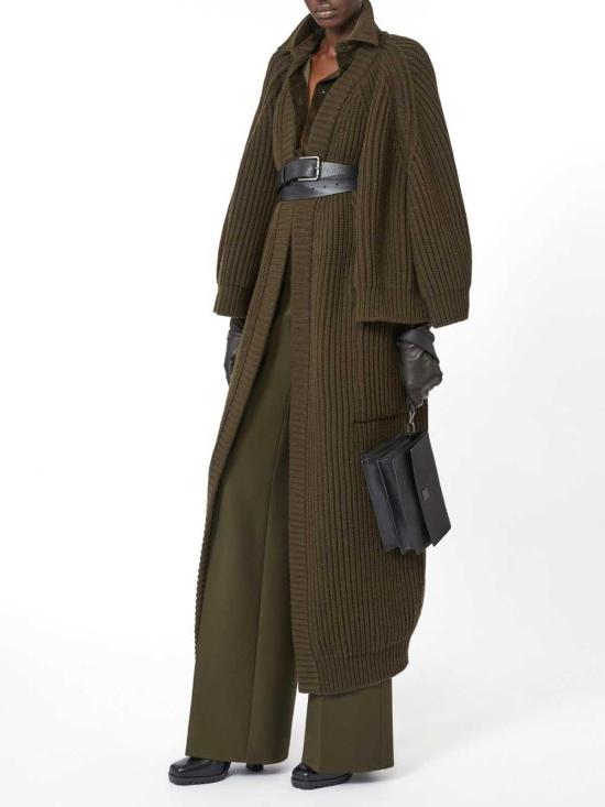 25FW 막스마라 ATOLLO 아톨로 울 가디건 2521346113600006 Dark Green - MAX MARA