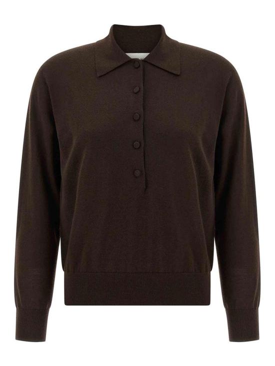 26FW 드리스 반 노튼 폴로 티셔츠 2520112032700700 Brown