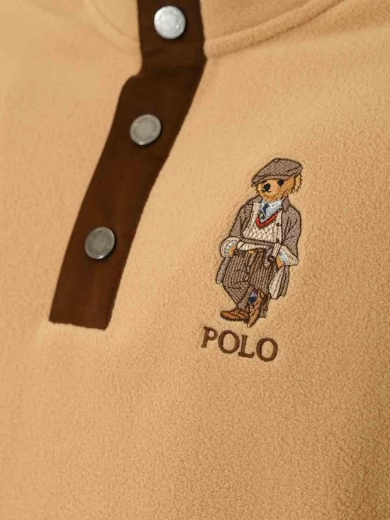  폴로 랄프로렌 폴로 티셔츠 710980308001 Brown - POLO RALPH LAUREN