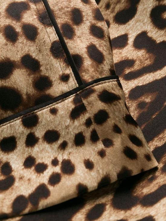  돌체앤가바나 팔라초 팬츠 FTAMPTFSAXYHY13M Animal Print - DOLCE & GABBANA