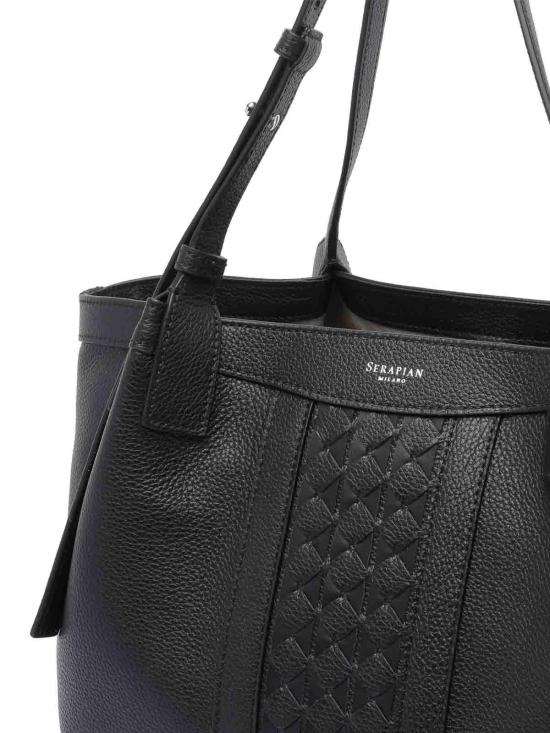 25FW 세라피안 숄더백 SRCMOWLL684532A001 BLACK - SERAPIAN