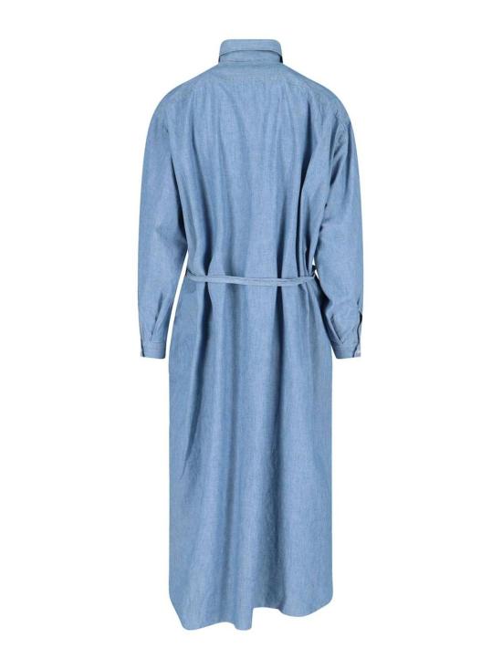 26SS 피나모레 미디 스커트 C0158DLIALIV1 Blue - FINAMORE