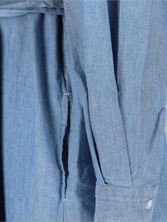 26SS 피나모레 미디 스커트 C0158DLIALIV1 Blue - FINAMORE