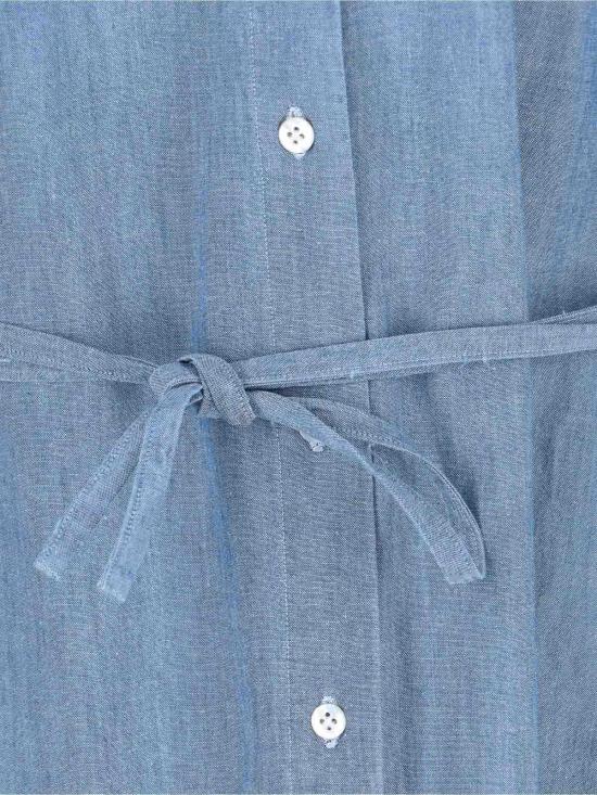 26SS 피나모레 미디 스커트 C0158DLIALIV1 Blue - FINAMORE