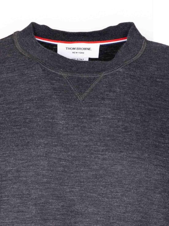 25FW 톰브라운 스웨터 MJS292AJ0213015 Grey - THOM BROWNE