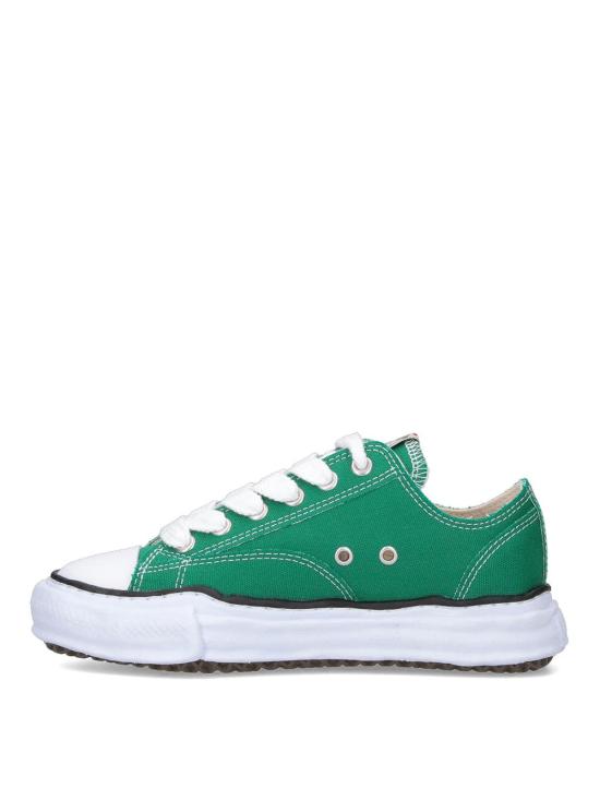 26SS 메종 미하라 야스히로 피터슨 OG 솔 캔버스 로우 A01FW702CLGREEN Green - MAISON MIHARA YASUHIRO