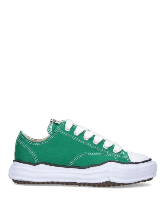 26SS 메종 미하라 야스히로 피터슨 OG 솔 캔버스 로우 A01FW702CLGREEN Green