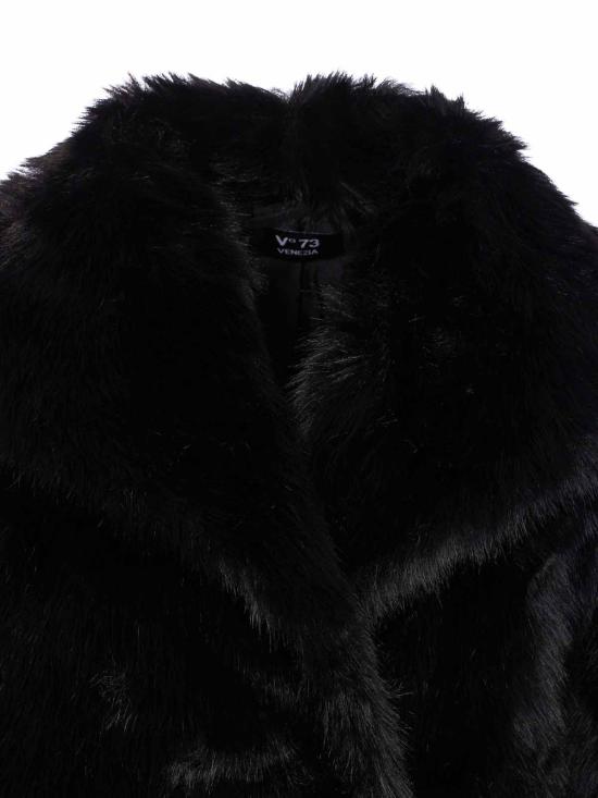 26FW 브이73 무스탕 73C19EX03NERO Black - V73