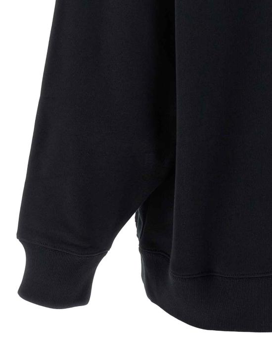  메종키츠네 베이비 폭스 오버사이즈 스웨트셔츠 OW00301KM0341P199 Black - MAISON KITSUNE