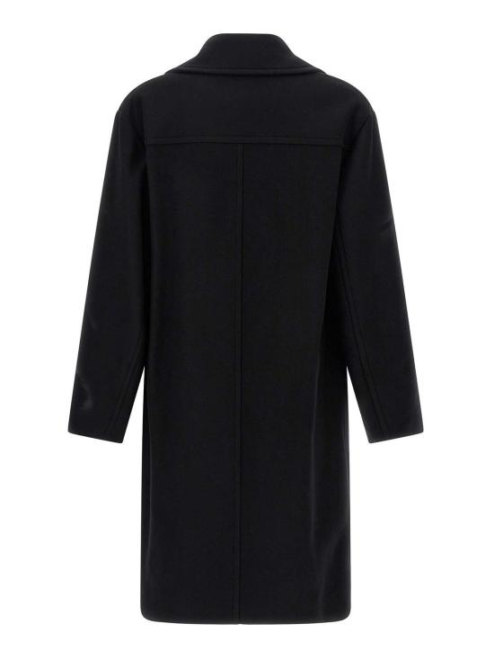  드리스 반 노튼 트렌치 코트 2520202622216900 Black - DRIES VAN NOTEN