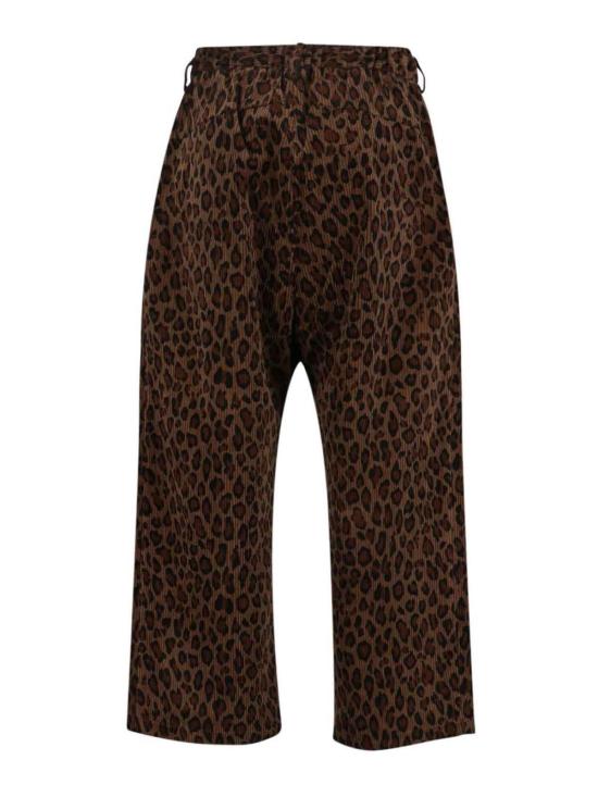 26FW 사이블사렐 스트레이트 팬츠 YAYLA25PANTSLEOPARD Brown - SIBEL SARAL
