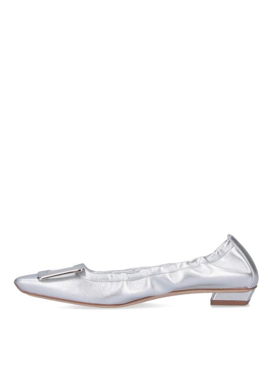 25SS 로저비비에 플랫 슈즈 RVW75941040Y70B200 Silver - ROGER VIVIER