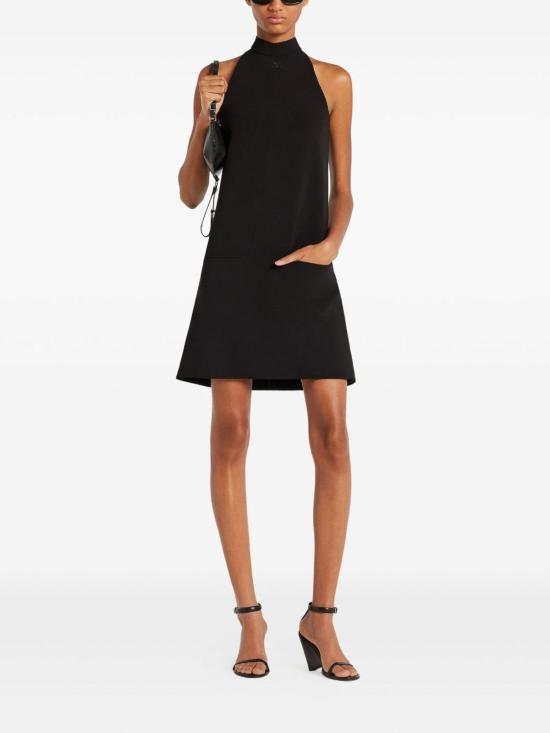 26FW 쿠레쥬 미디 스커트 325CRO696PL01599999 Black - COURREGES