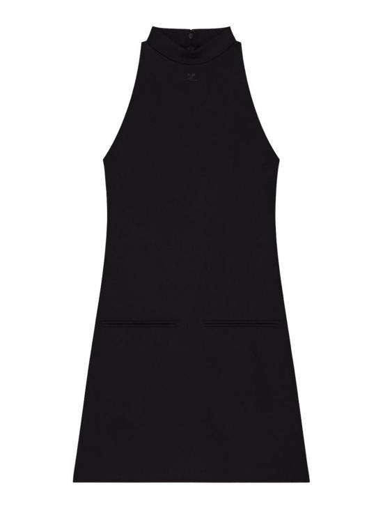 26FW 쿠레쥬 미디 스커트 325CRO696PL01599999 Black