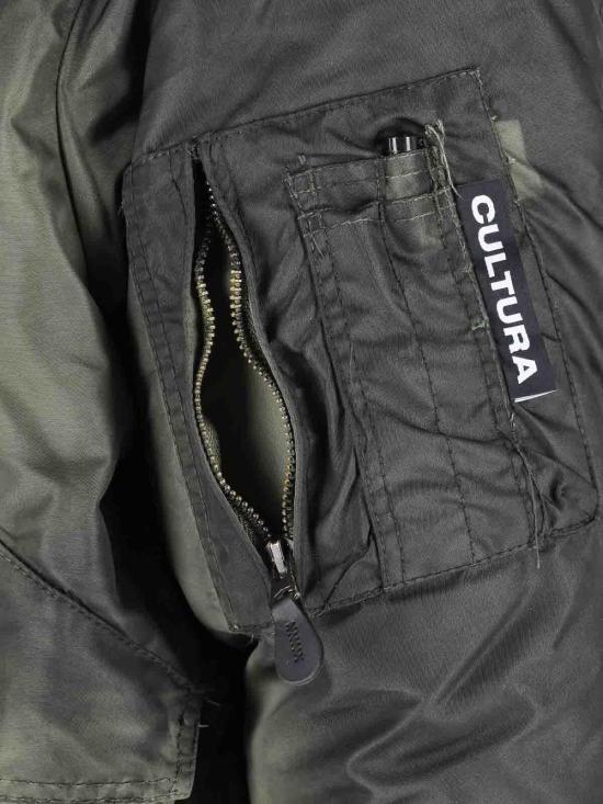 25FW 쿨투라 봄버 자켓 BB0020 Green - CULTURA