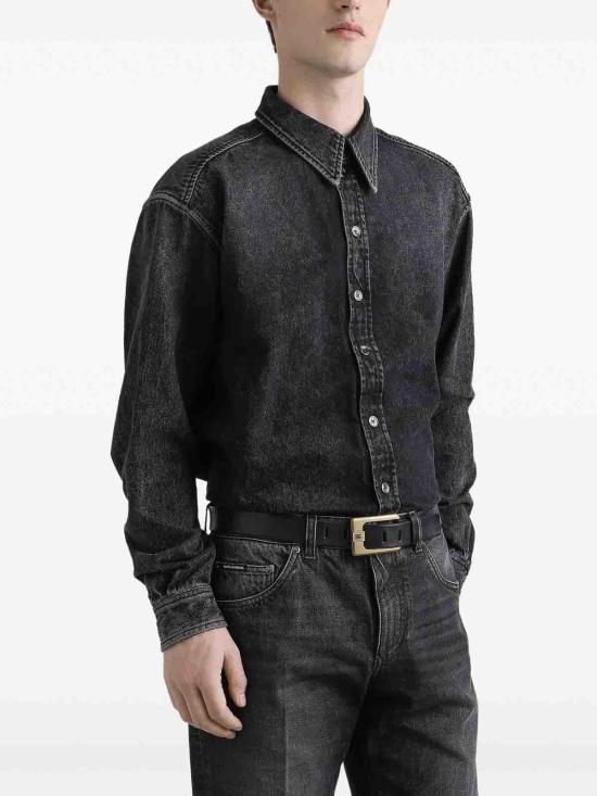  돌체앤가바나 데님 셔츠 G5IT7DG8ND9S9001 Grey - DOLCE & GABBANA