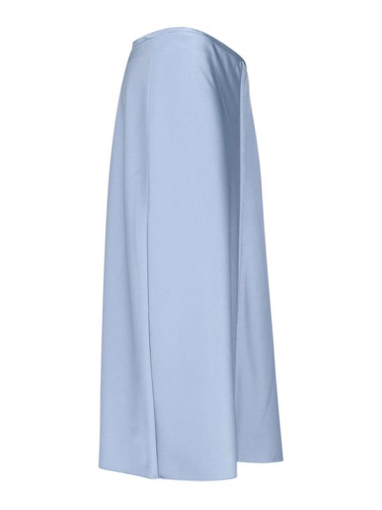 25FW 아미 미디 스커트 FSK447PL00374506 Blue - AMI