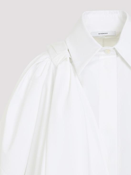 25FW 지방시 셔츠 BW61H51634100 White - GIVENCHY