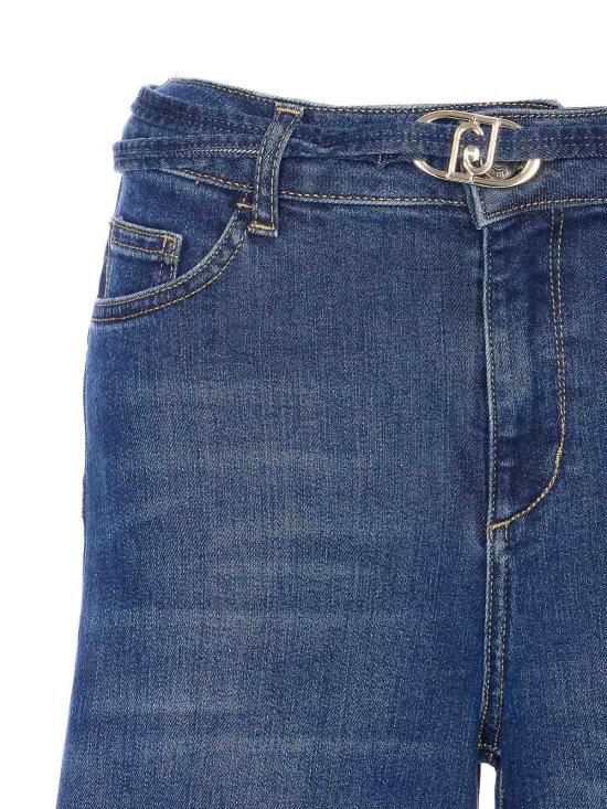  리우조 플레어 팬츠 UF5100D026478951 Blue - LIU JO