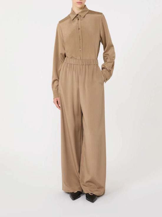 25FW 막스마라 셔츠 2521116018600007 Brown - MAX MARA