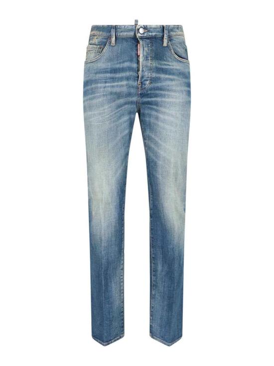 25FW 디스퀘어드2 스트레이트 팬츠 S71LB1699S30872470 Blue