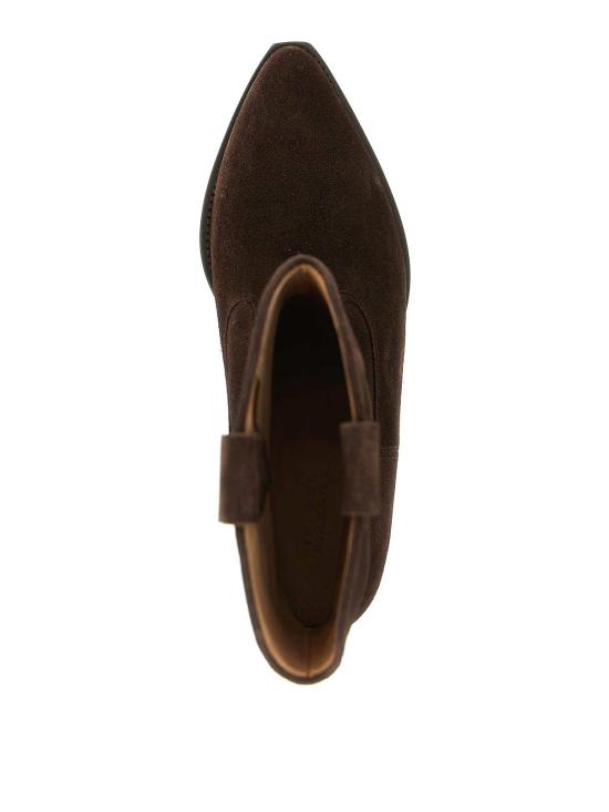 25FW 이자벨마랑 두에르토 레더 카우보이 부츠 BO0003FAA1A03S50CL Brown - ISABEL MARANT