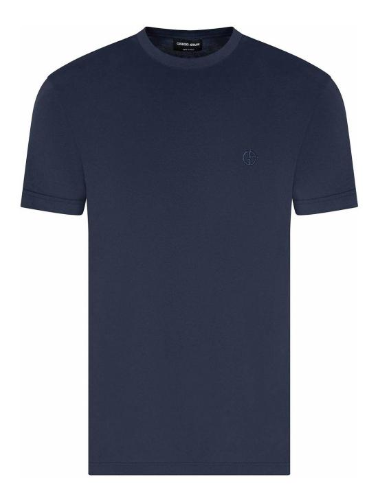 25FW 조르지오 아르마니 반팔 티셔츠 GM001810TE13559UB100 Grey