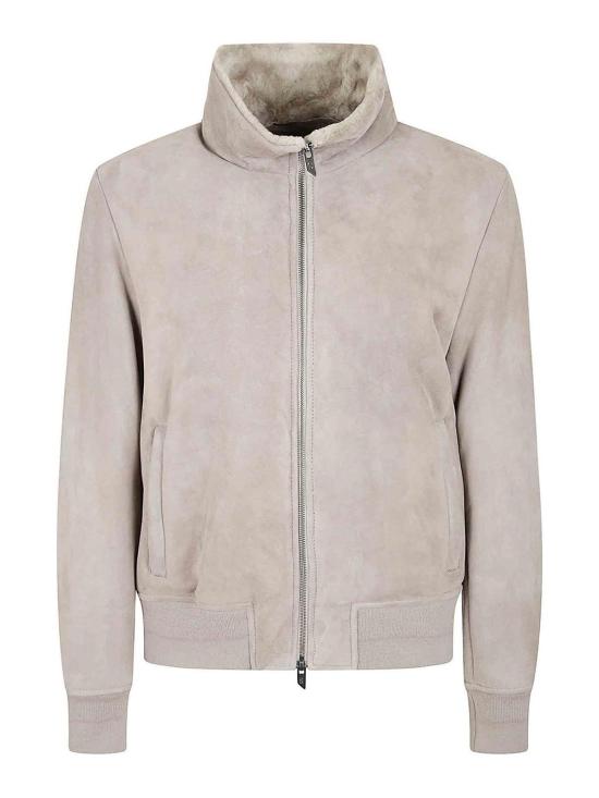  살바토레 산토로 봄버 자켓 49525USTONE Taupe