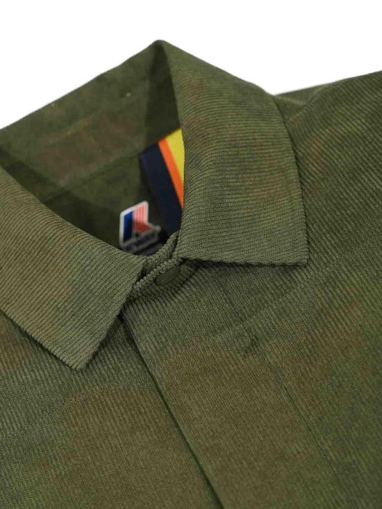 25FW 까웨 긴팔 셔츠 K7136BWB2F Green - K-WAY