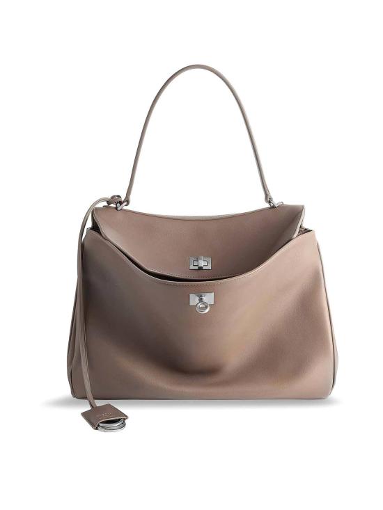 26FW 발렌시아가 로데오 미디움 핸드백 7897722AA4U2909 Beige