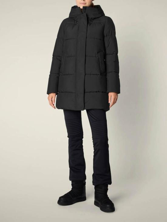  세이브더덕 롱패딩 P40998WLEAF2110000 Black - SAVE THE DUCK