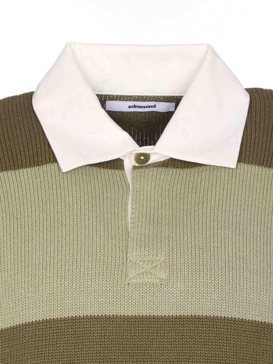 25FW 에드몬드 스튜디오 폴로 티셔츠 6009680KHAKI Green - EDMMOND STUDIOS