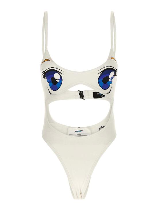  디스퀘어드2 민소매 티셔츠 S73NA0083DTJ015961 White