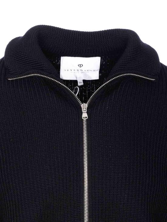 26FW 세븐 게이지 집업 니트 PUL002110096 Black - SEVEN GAUGE