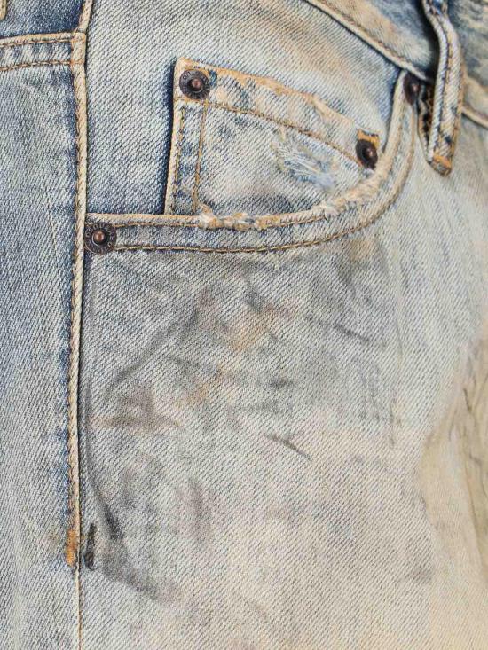 25FW 디스퀘어드2 스트레이트 팬츠 S71LB1659D30011470 Blue - DSQUARED2