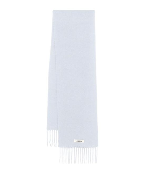 26FW 자크뮈스 프린지 울 스카프 ACU00572BOT4032635 Blue