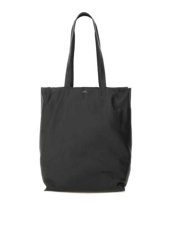 25FW 아페쎄 마이코 로고 스탬프 쇼핑백 PXCBCM61500LZZ Black