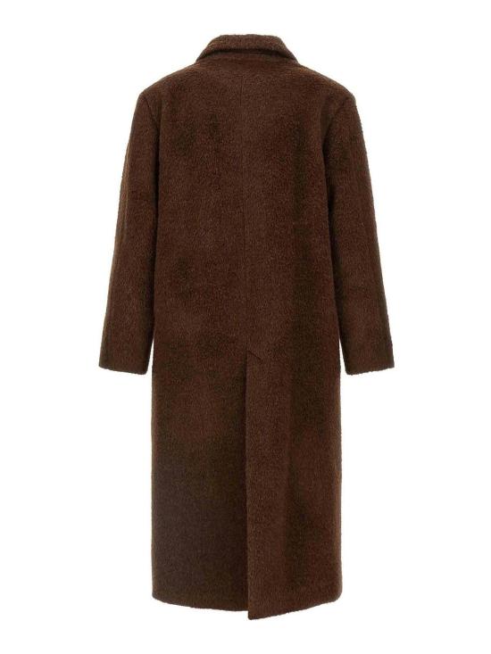  세퍼 무스탕 MFW25ALOISBRUSHEDTAUPEALPACA Brown - SEFR