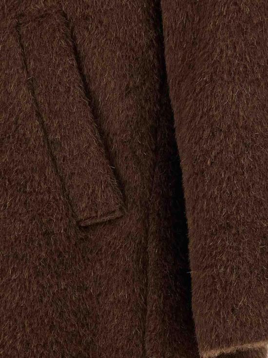  세퍼 무스탕 MFW25ALOISBRUSHEDTAUPEALPACA Brown - SEFR