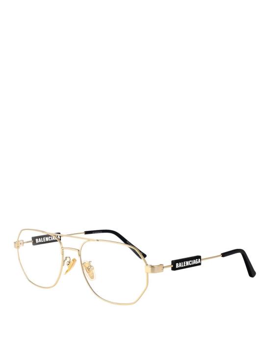 25FW 발렌시아가 선글라스 BB0117O003 GOLD - BALENCIAGA