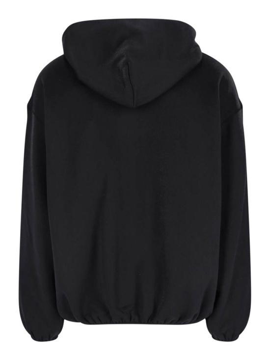 26FW 카사블랑카 후드 티셔츠 UAW25JTP42601MBLACK Black - CASABLANCA