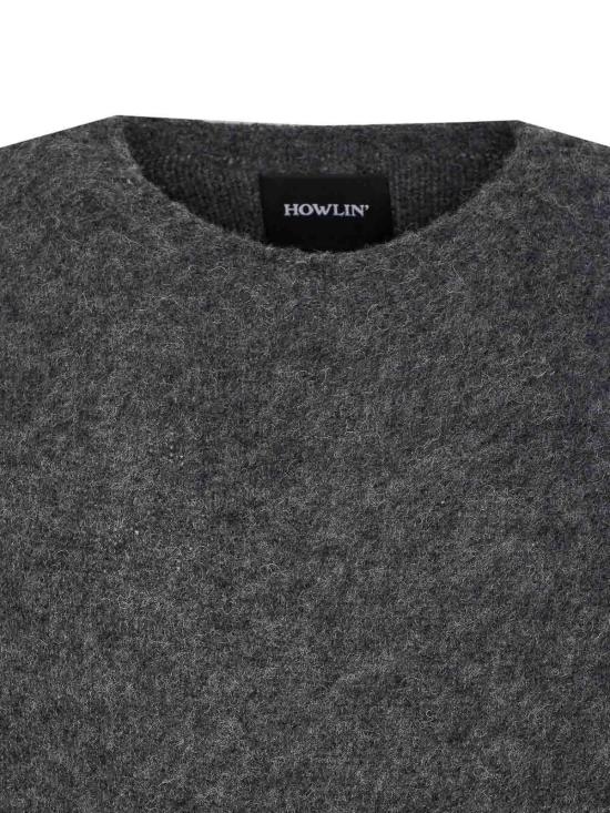 26FW 하울린 버쓰 오브 더 쿨 스웨터 BIRTHOFTHECOOLOXFORD GREY - HOWLIN