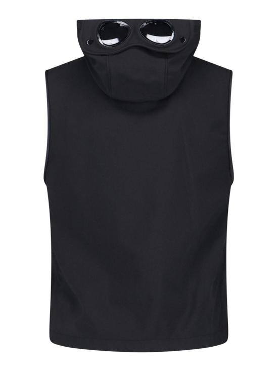  씨피 컴퍼니 쉘-R 고글 질레 19CMVE005A006097A999 Black - C.P. COMPANY