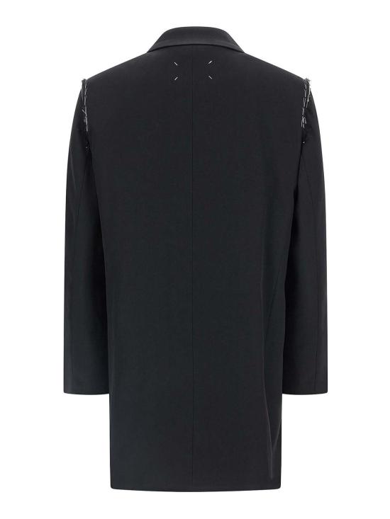  마르지엘라 코트 S50FZ0029MTN112961 Black - MAISON MARGIELA