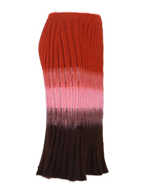 25FW 펜디 미디 스커트 FZQ994AYLTF1TIN Multicolour - FENDI