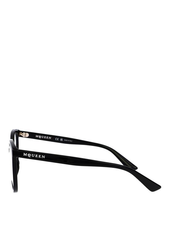 25FW 알렉산더 맥퀸 안경 AM0540O001 Black - ALEXANDER MCQUEEN