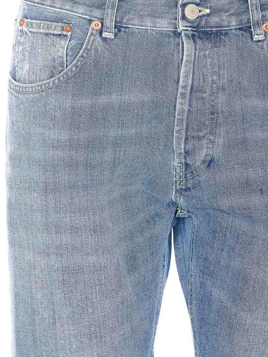  돈답 스트레이트 팬츠 UP576DFE313ULL5800 Blue - DONDUP