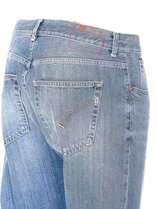  돈답 스트레이트 팬츠 UP576DFE313ULL5800 Blue - DONDUP